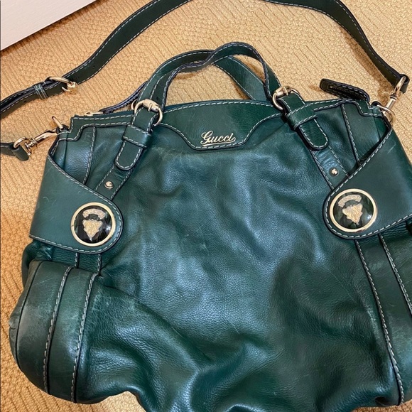 Gucci Hysteria leather satchel bag - Picture 2 of 12